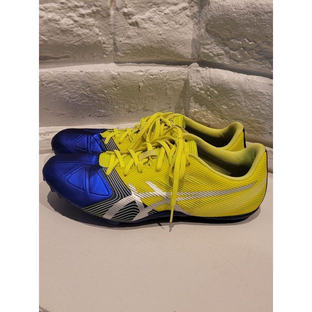 Asics Mens Hypersprint 6 G500Y  Running Cleats Shoes Sneakers size 10 - Picture 2 of 9